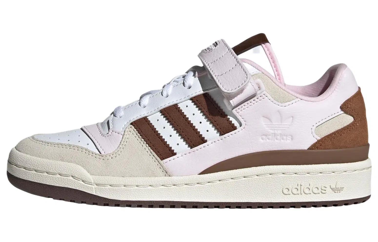 adidas Originals Forum Low White Brown Pink