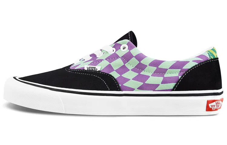 Vans Era Black Green Purple