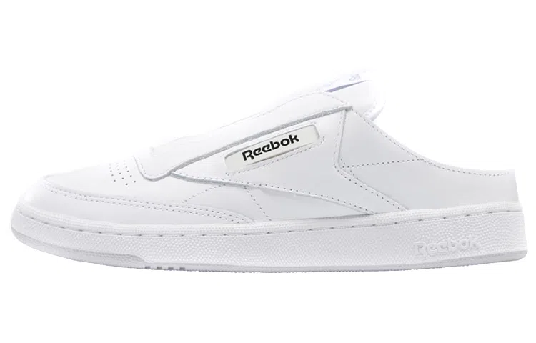 beams x Reebok Club C Laceless Mule White