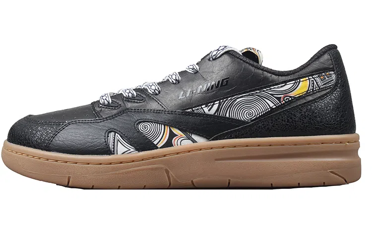 LiNing 937 Deluxe Low Black Brown