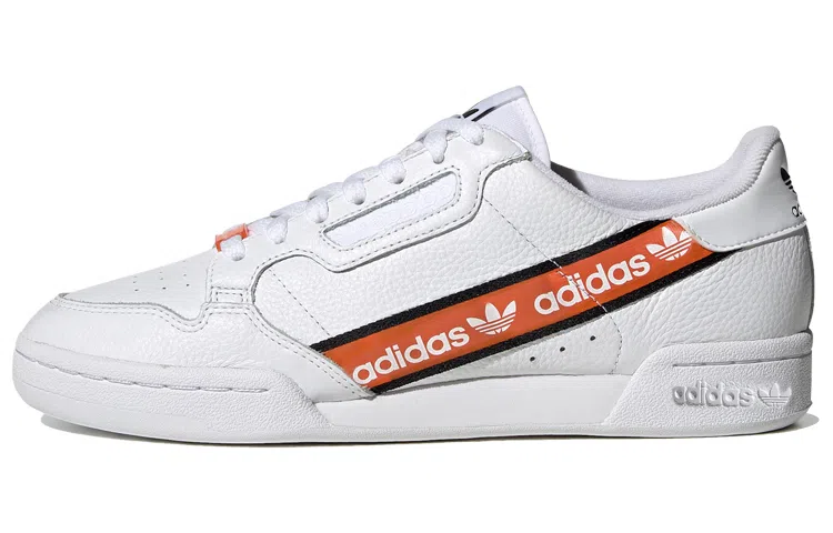 adidas Continental 80 White Orange Black