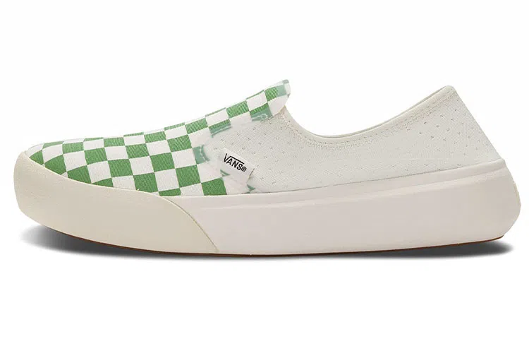 Vans Comfycush One Green White Checkerboard