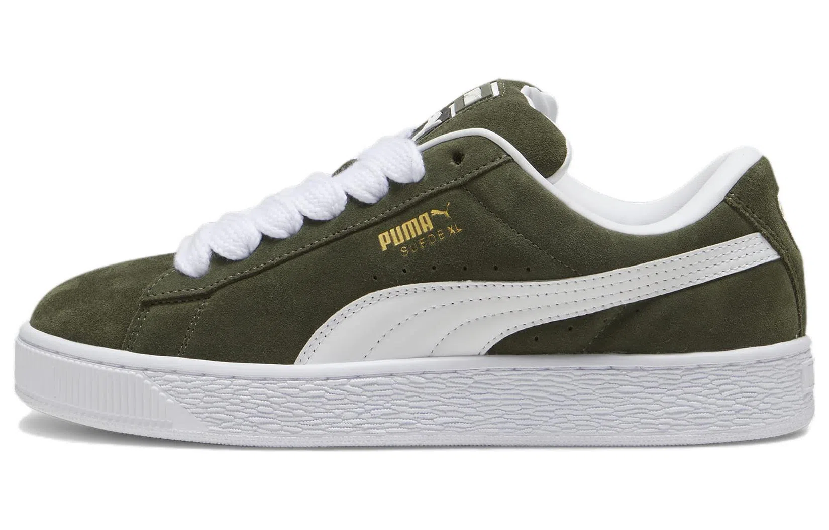 PUMA Suede XL Green White
