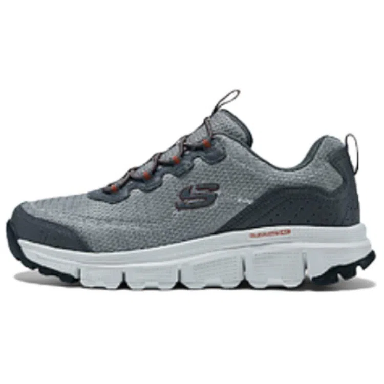 Skechers Outdoor Mens Grey Orange