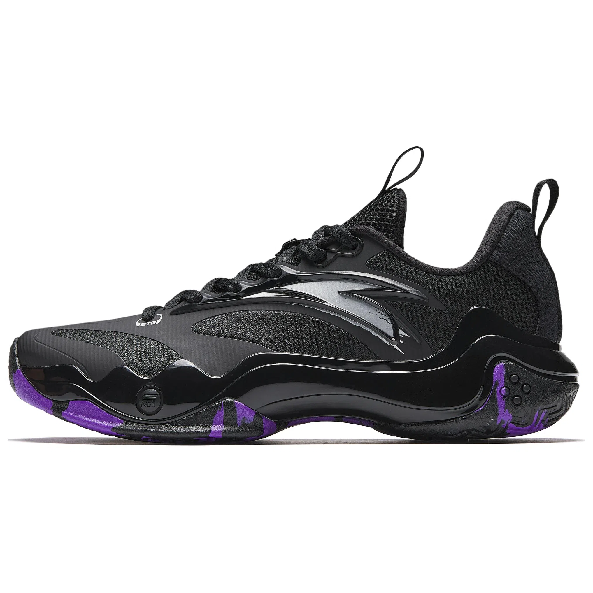 Anta Crazy Tide 4 Black Silver Purple