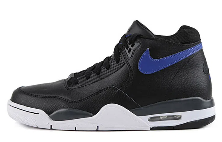 Nike Flight Legacy AJ4 Mid Black Blue