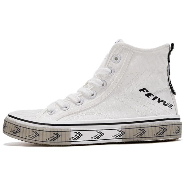 Feiyue High Top Canvas Sneakers White