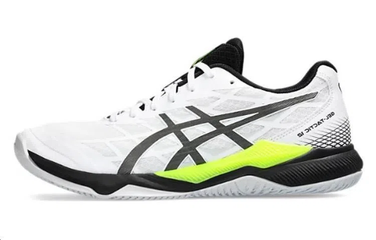 Asics Gel-Tactic 12 White Fluorescent Green