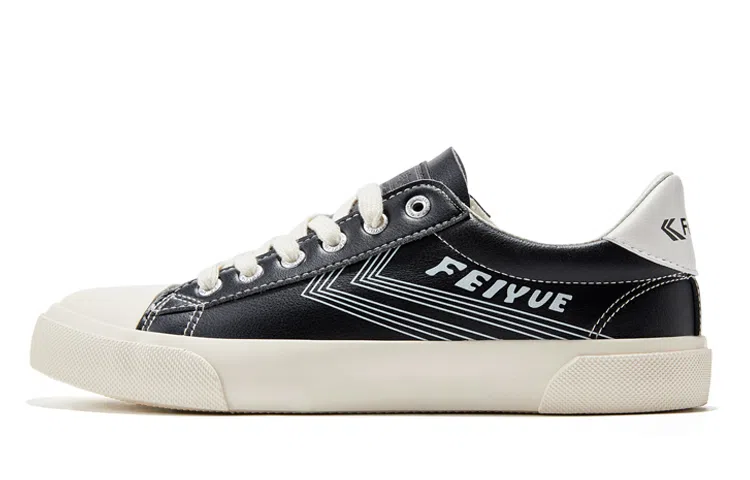 Feiyue Low Top Black Beige