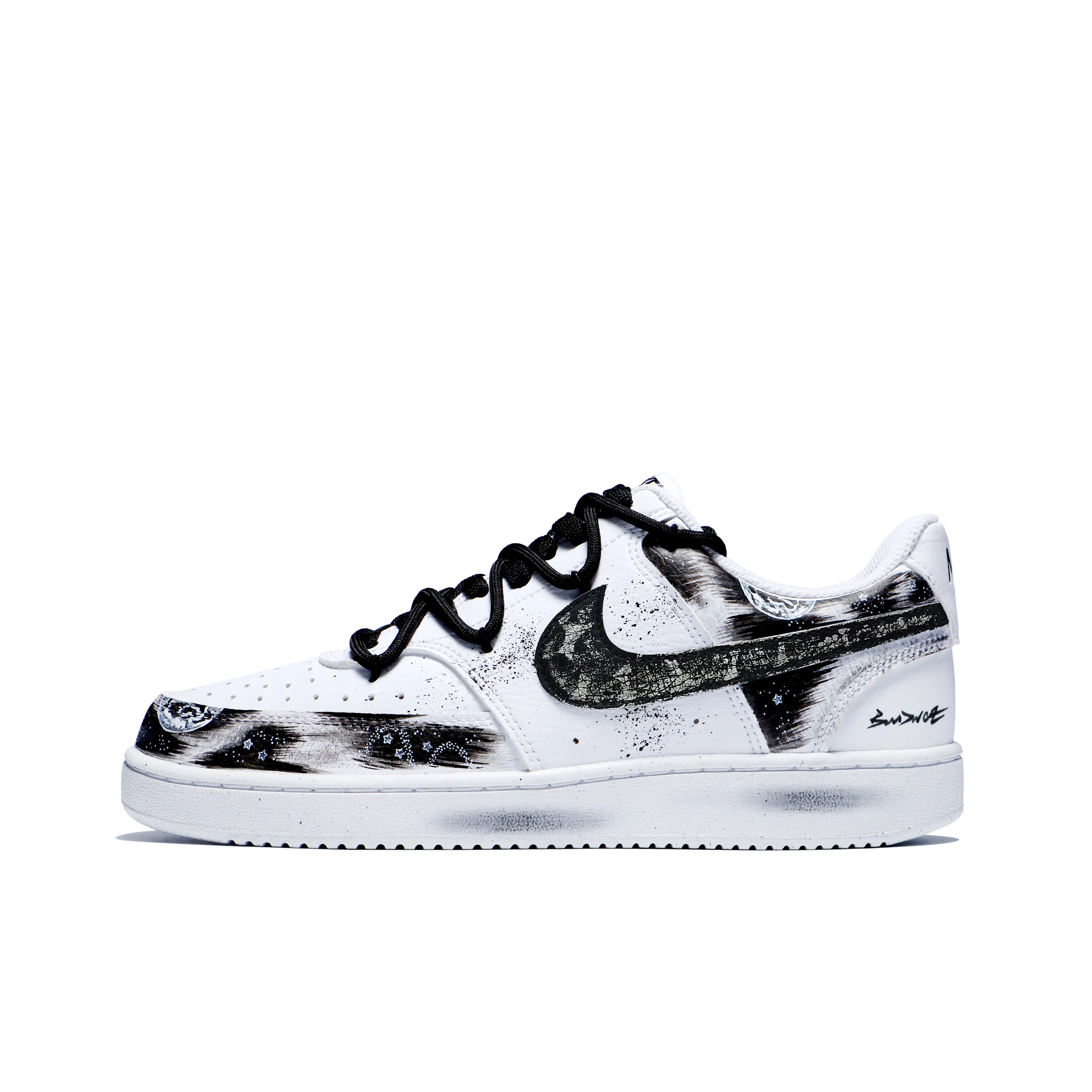 Nike Court Vision 1 Black White