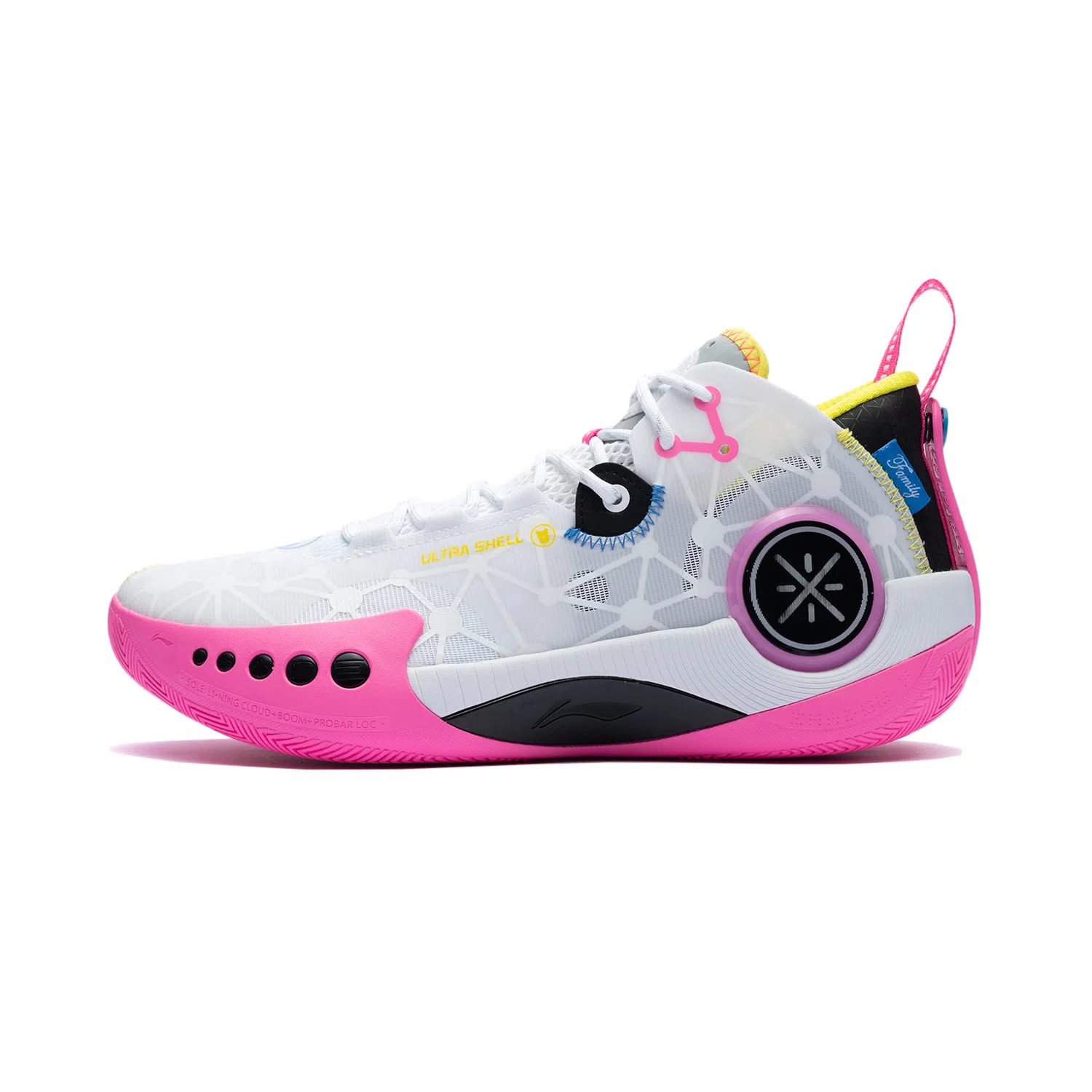LiNing Wade Phantom 3 White Pink
