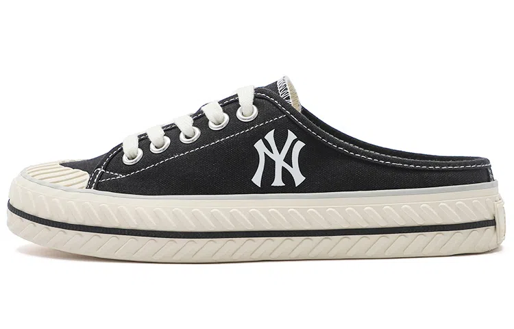 MLB Canvas Mule Black