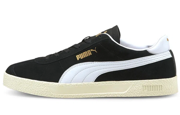 PUMA Club Low Black White