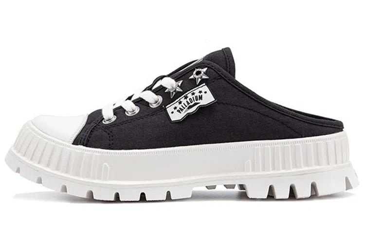 Palladium Palla Shock Mule Black White