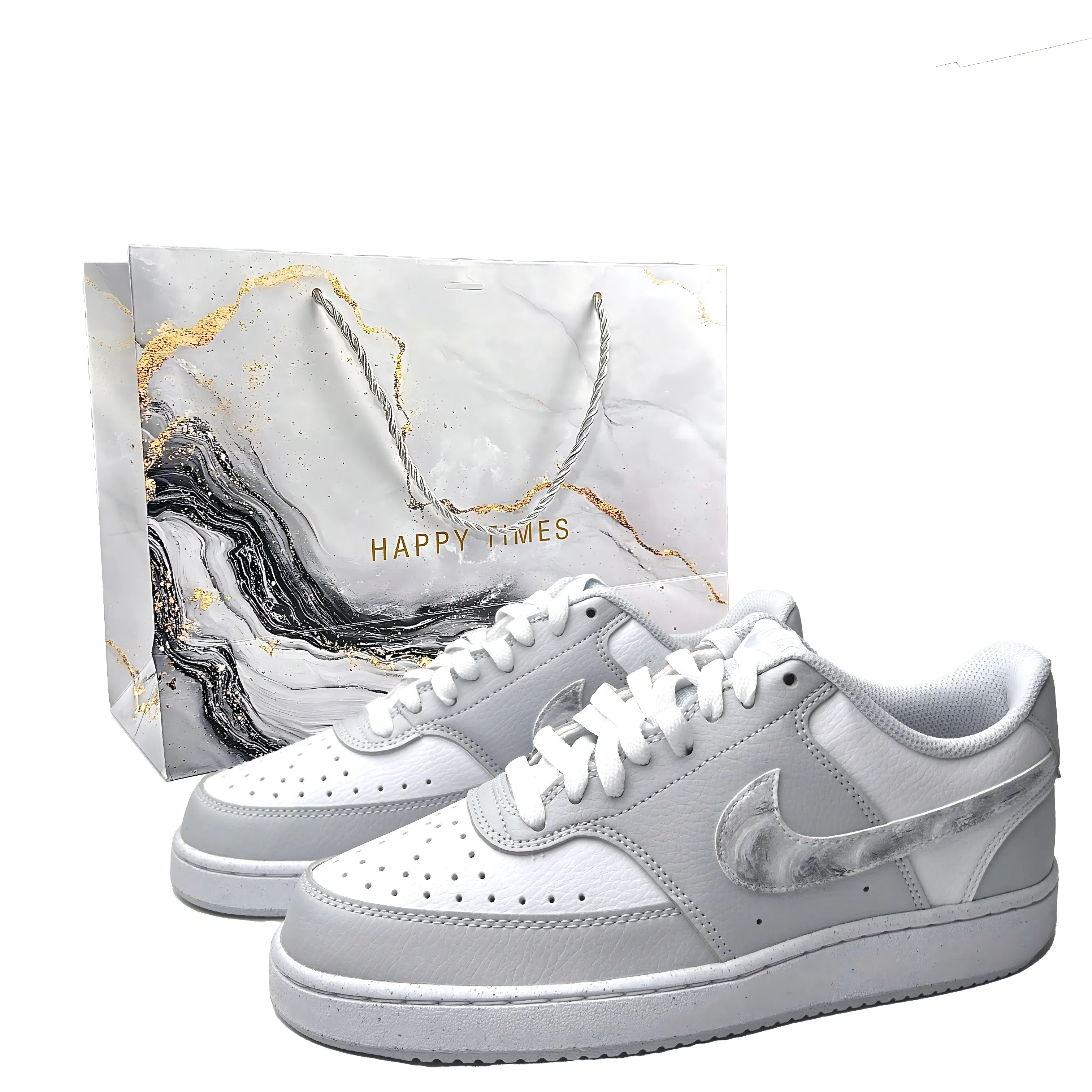 Nike Court Vision Low "Grey Cement"