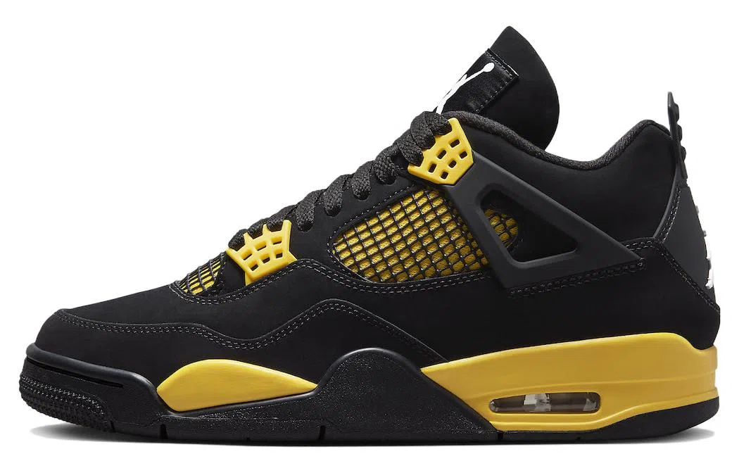 Jordan Air Jordan 4 Black Yellow 2023