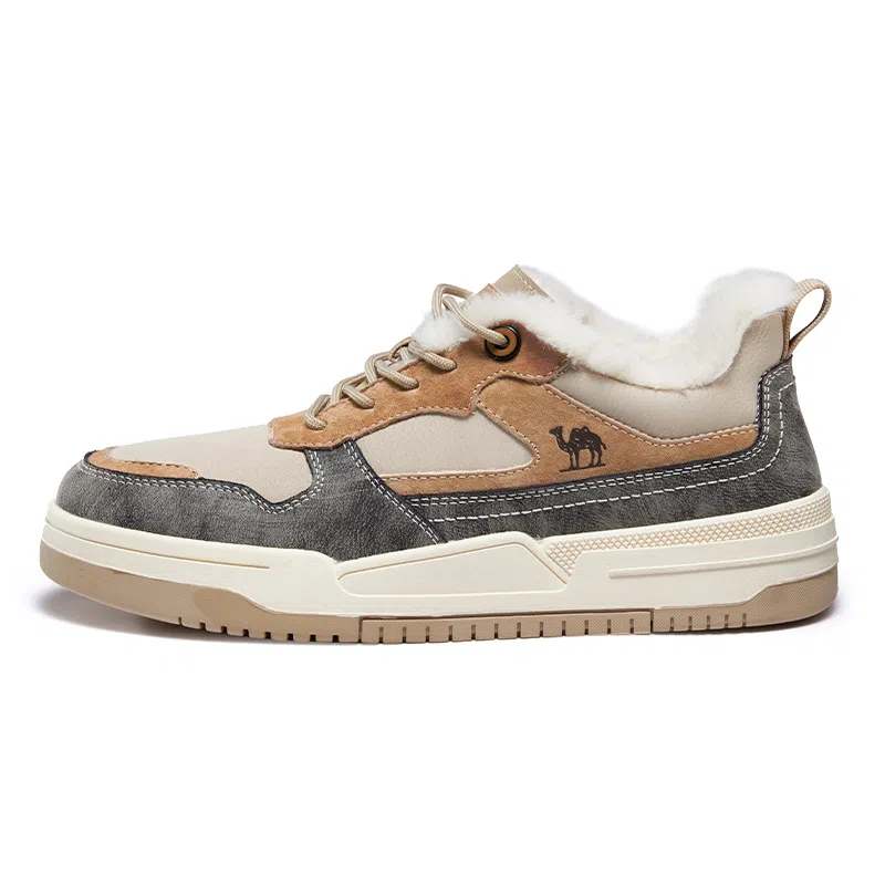 CAMEL Low-Top Sneakers Khaki