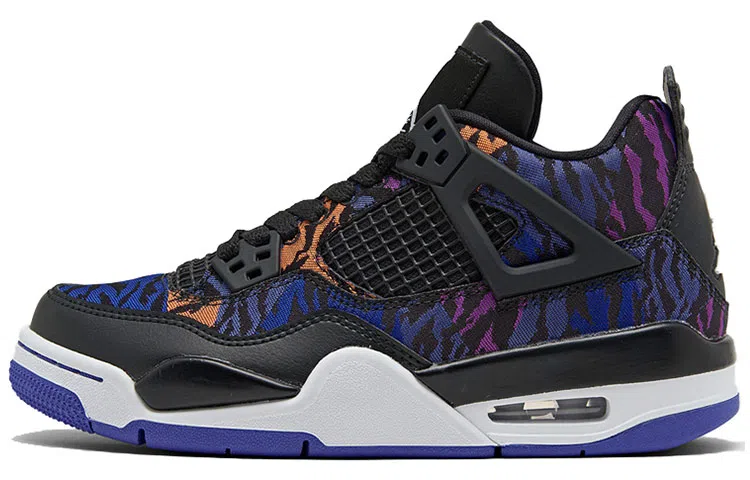 Jordan Air Jordan 4 Retro "A Tiger-Striped" GS Blue
