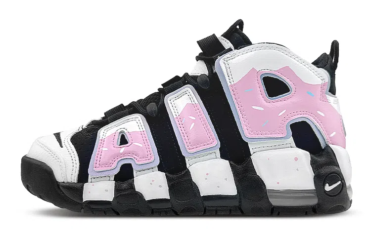 Nike Air More Uptempo GS Black Pink