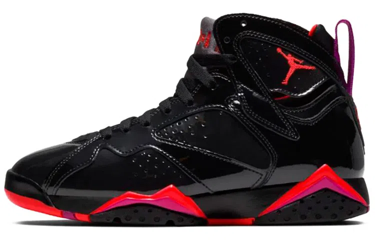 Jordan Air Jordan 7 Patent Leather Halloween High Black Red