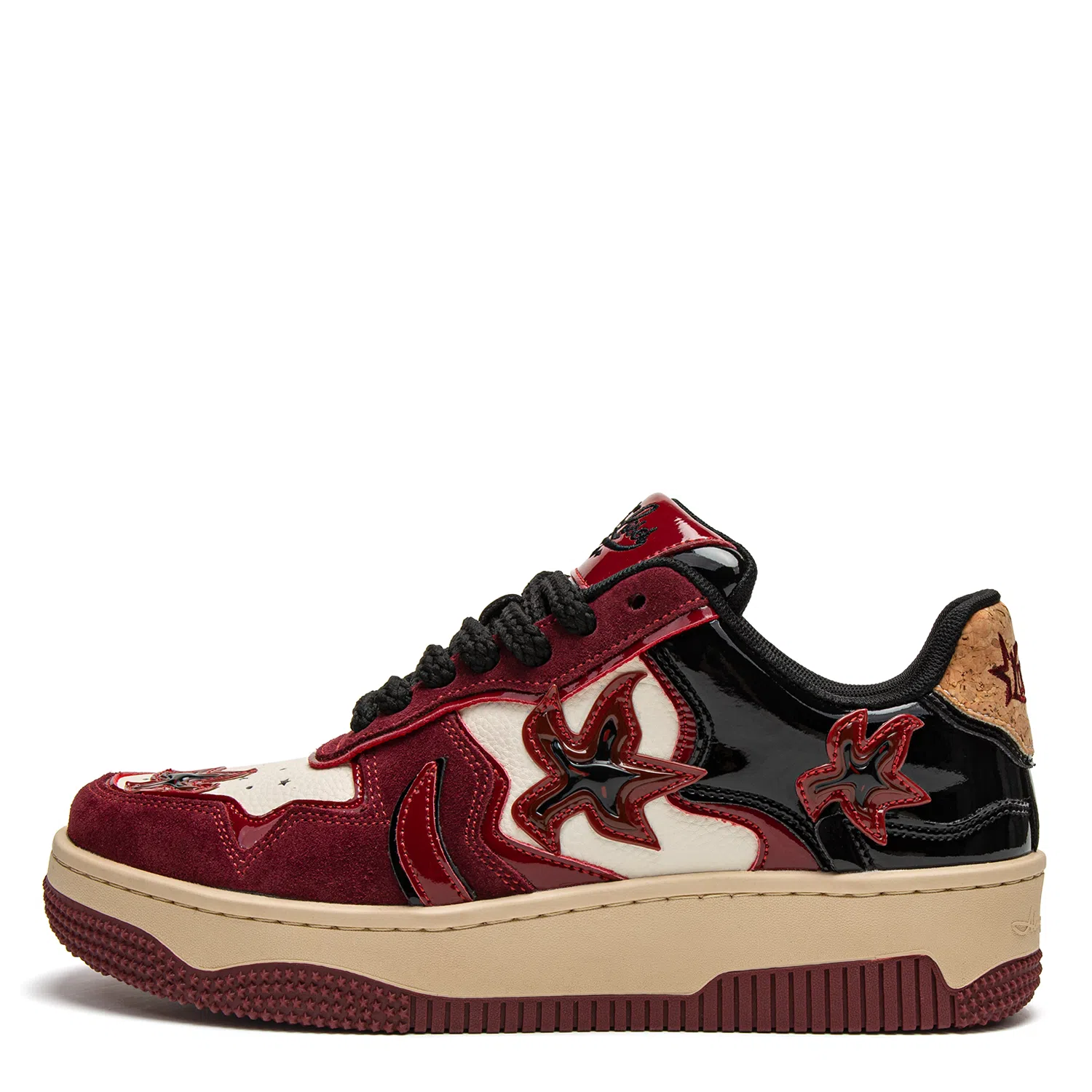 Youthloser Burgundy Low Sneakers