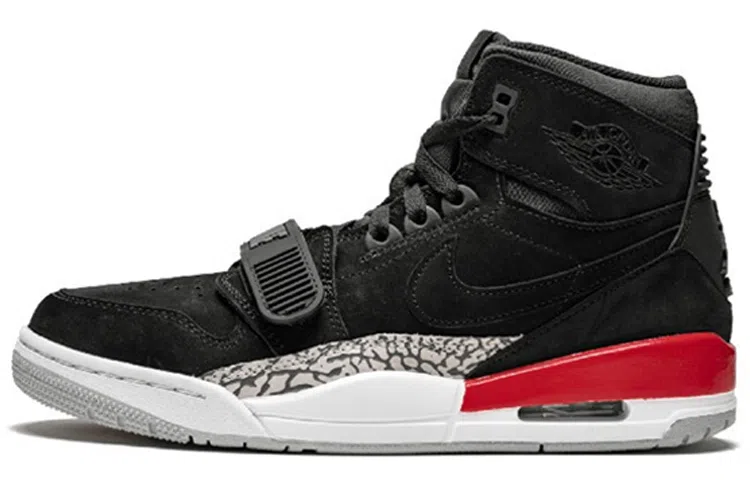Jordan Legacy 312 Black Suede