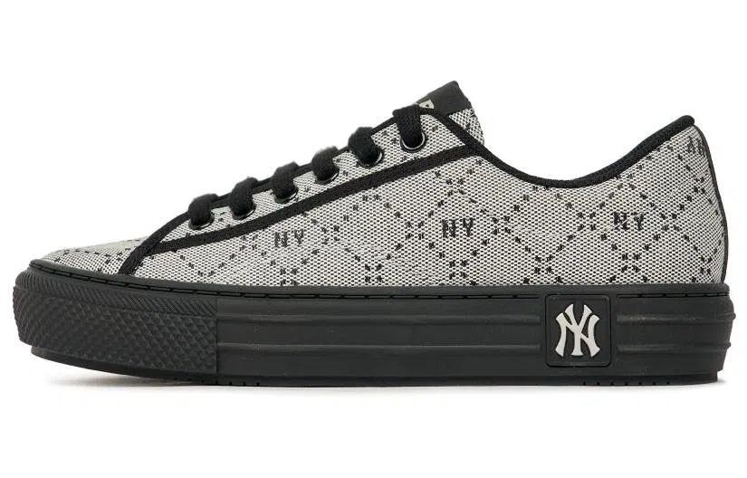 MLB Playball Monogram Grey Black