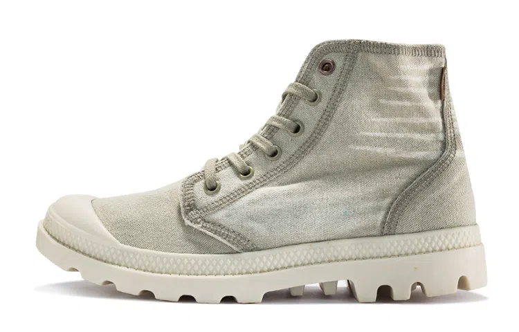 Palladium Pampa High Canvas Light Grey