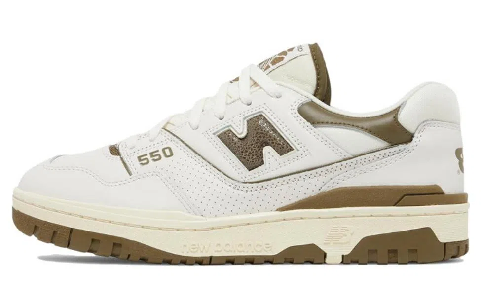 Aimé Leon Dore x New Balance 550 White Brown