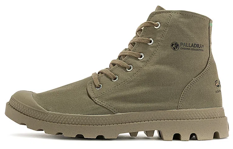 Palladium Pampa Hi Organic II Dark Green