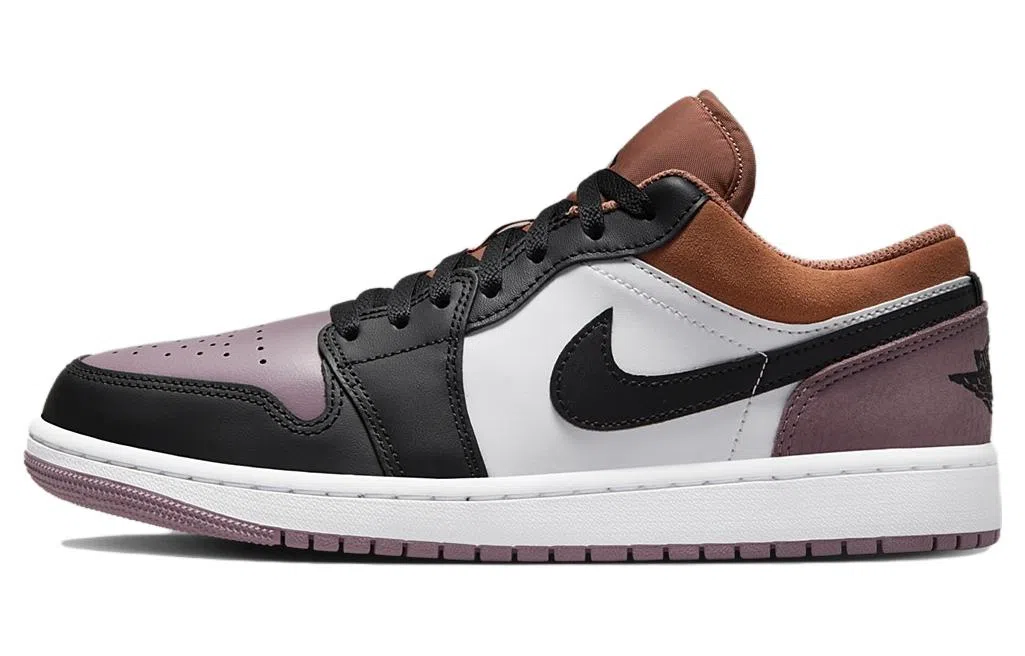 Jordan Air Jordan 1 Low White Brown Purple