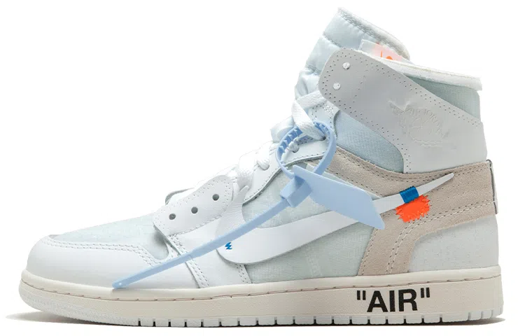 OFF-WHITE x Air Jordan 1 High White