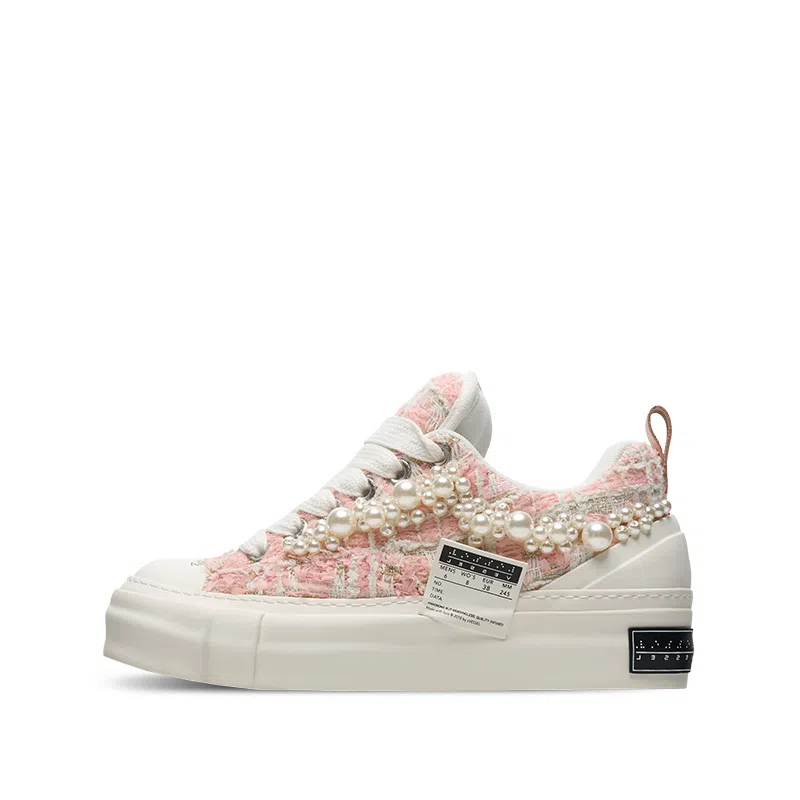 xVESSEL Pearl Tweed Low Top