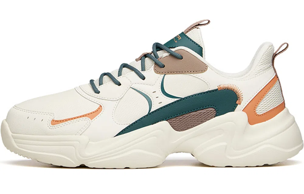 Anta Retro Low White Green