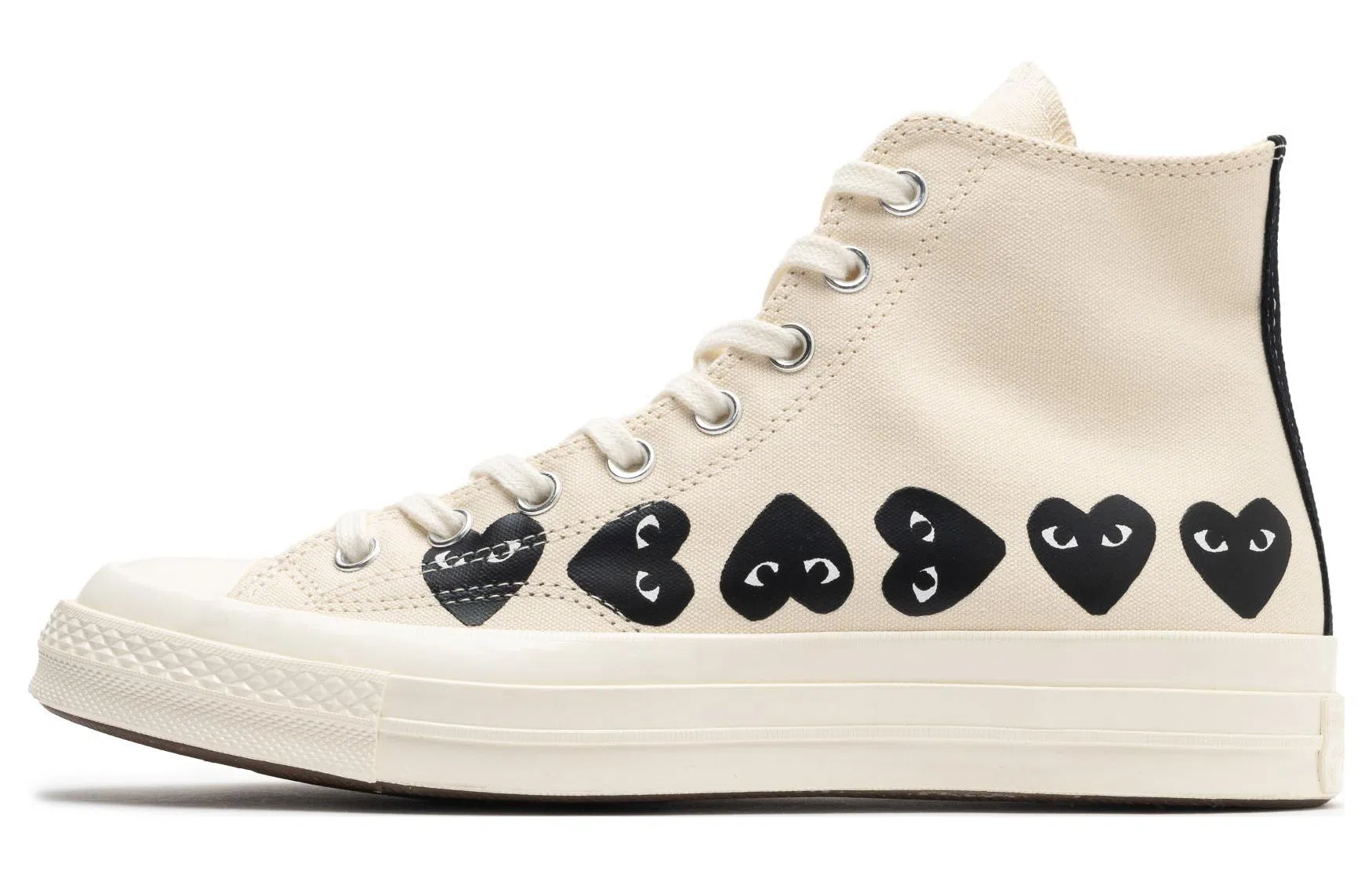 Comme des Garçons Play x Converse 1970s Beige