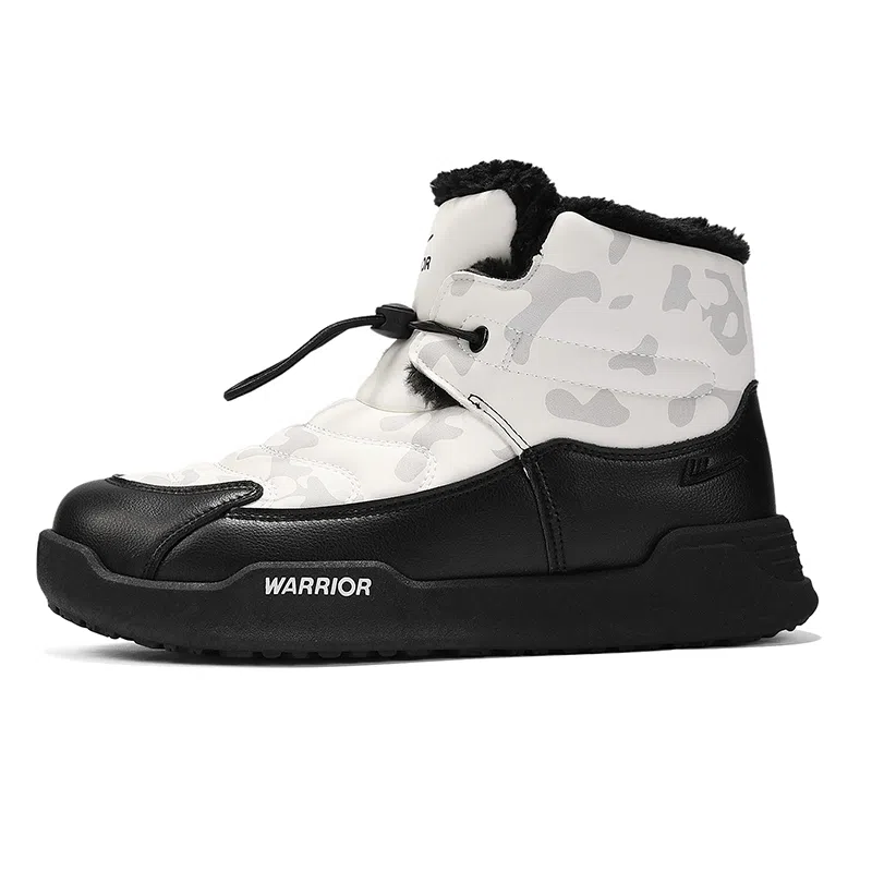 Warrior Snow Boots White Black