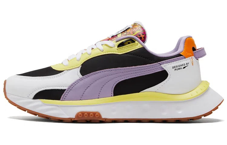 Puma Wild Rider Romero Britto White Yellow