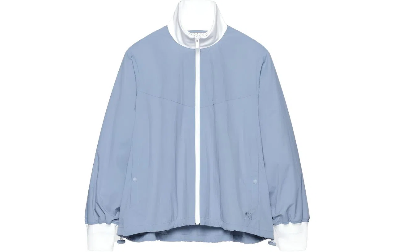 UNIQLO x JW Anderson SS23 Ribbed Jacket Light Blue
