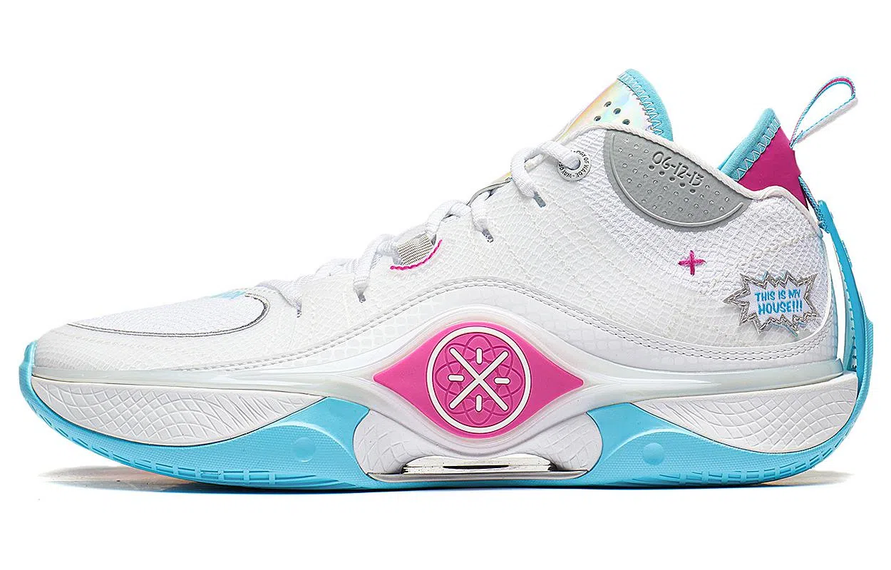 LiNing Wade Phantom 5 White Pink