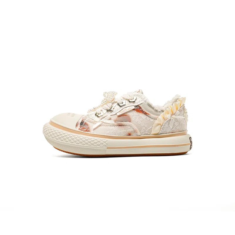 OLD ORDER Canvas Sneakers White