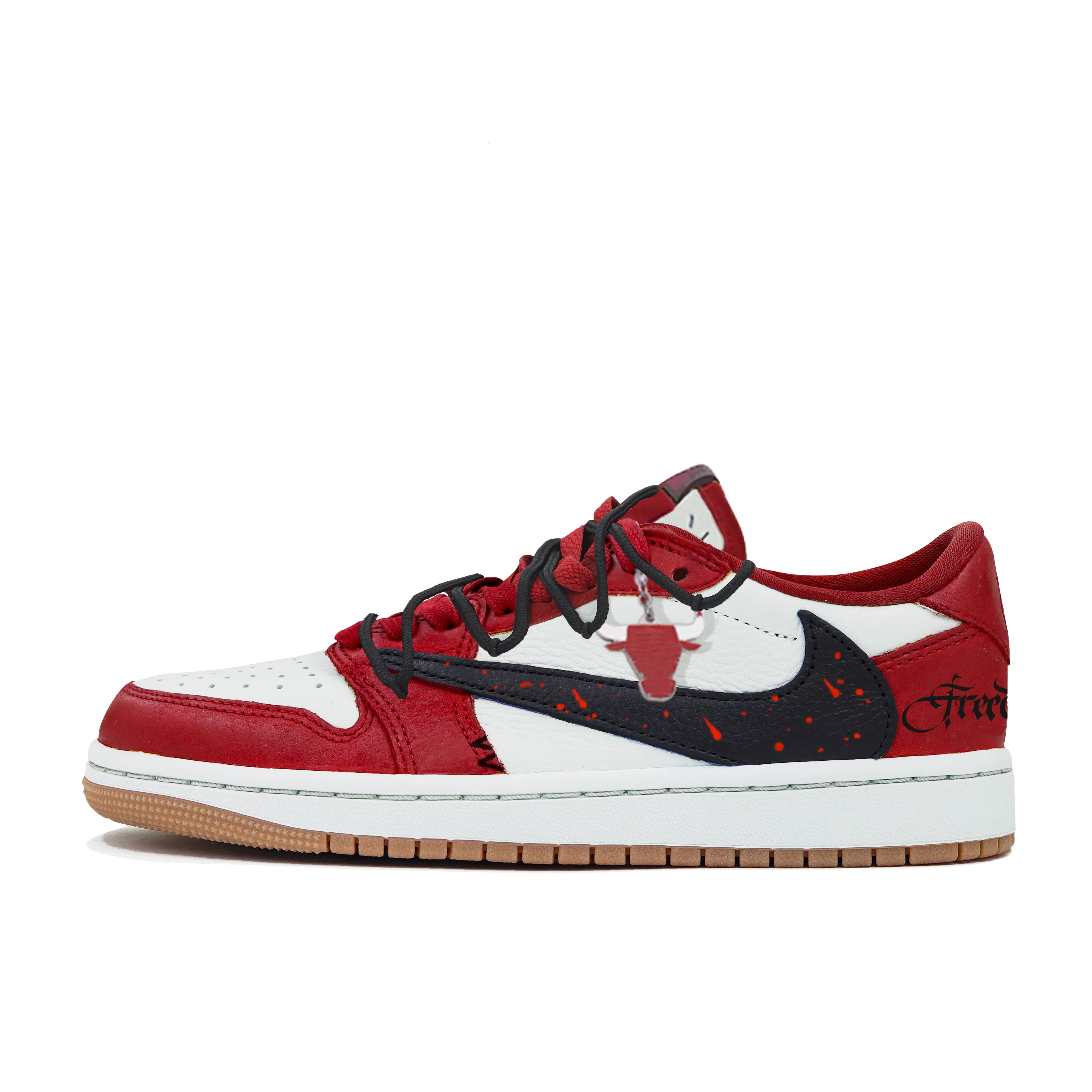 Travis Scott x Air Jordan 1 Low "Chicago Black"