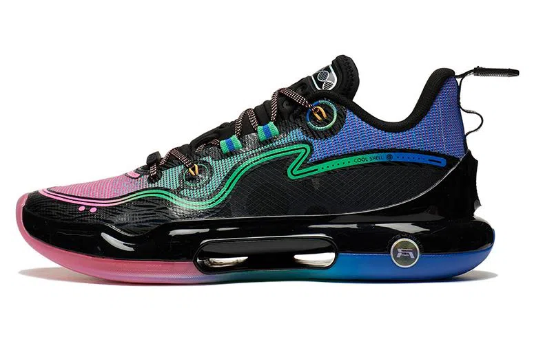 LiNing YuShuai Evolution Low Black Pink Blue