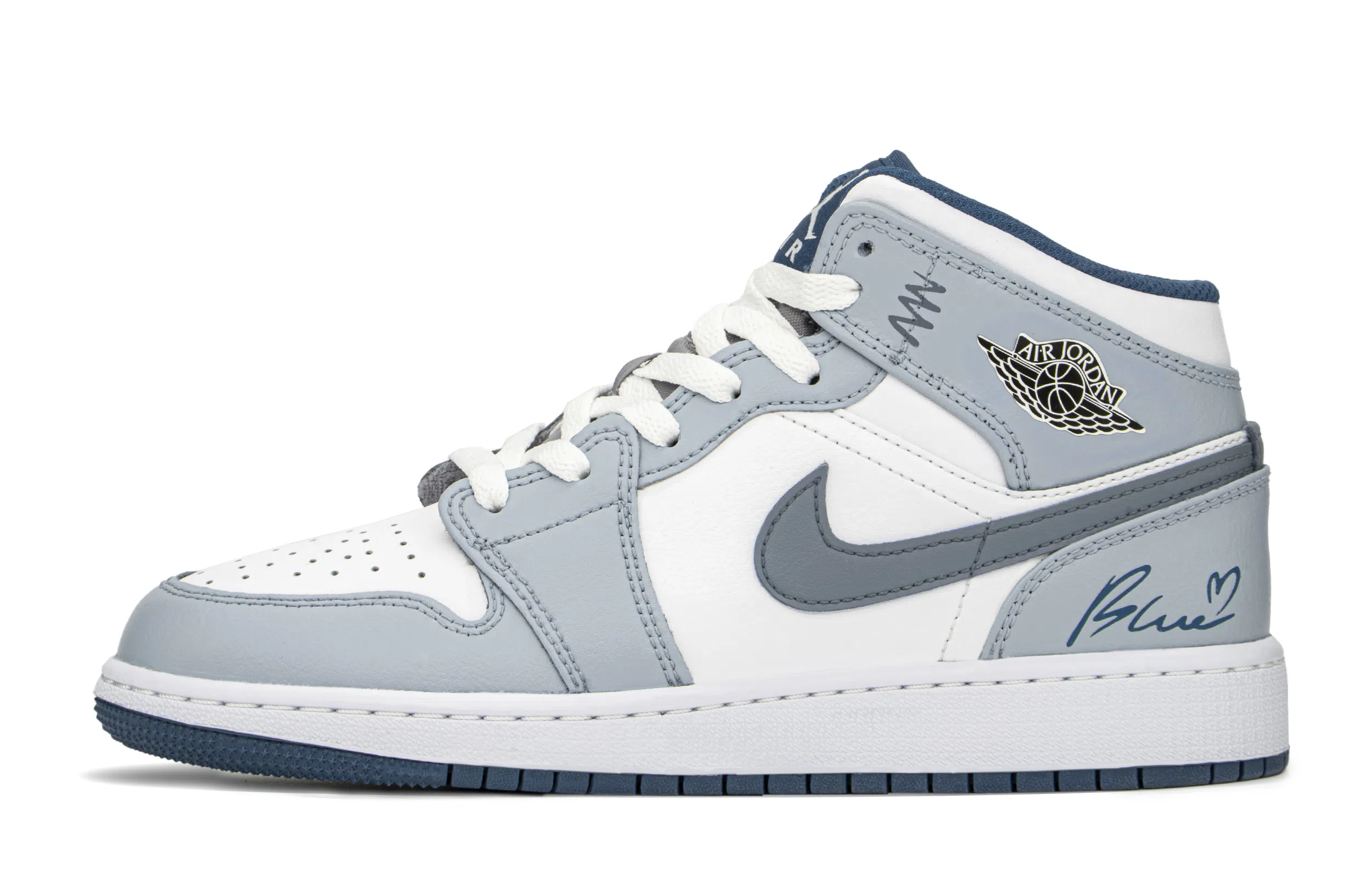 Jordan Air Jordan 1 FZBB GS Gray Blue White