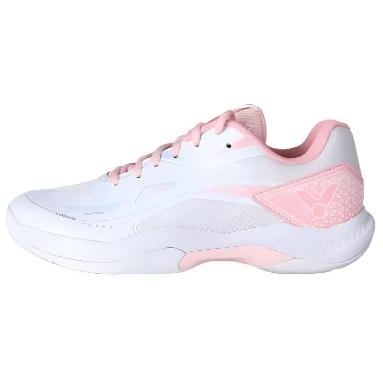 Victor Low-Cut Badminton Shoes White Pink