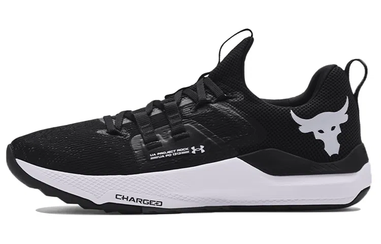Under Armour Project Rock BSR Black White