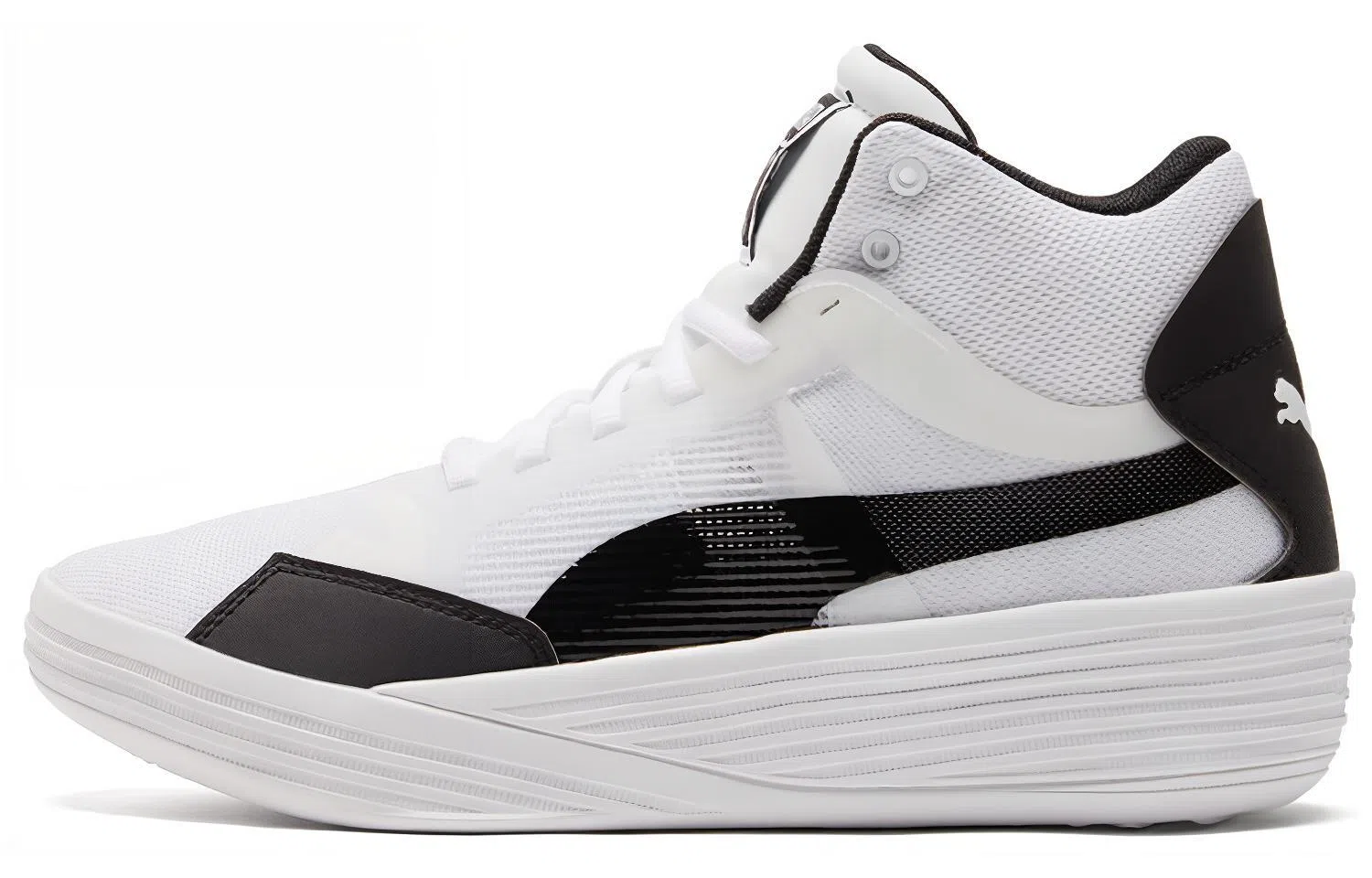 PUMA Clyde All Pro Mid White Black