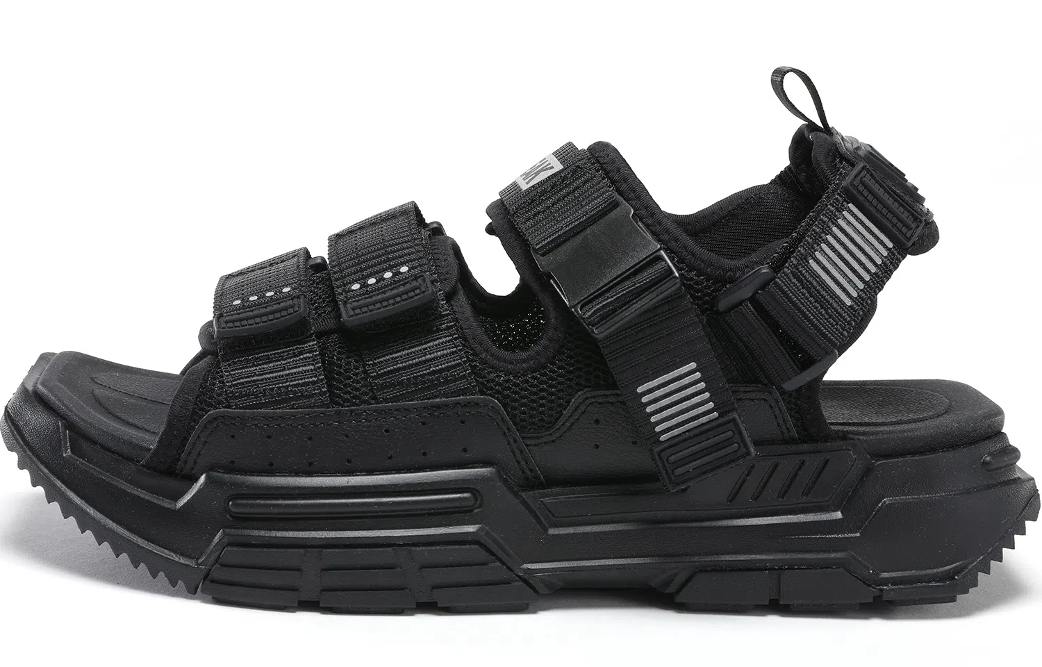 匹克 态极 运动凉鞋 全黑