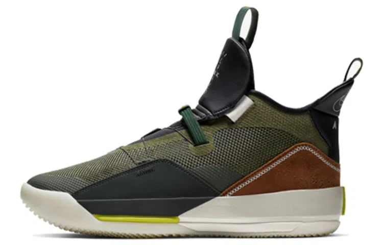 Travis Scott x Air Jordan 33 NRG Olive