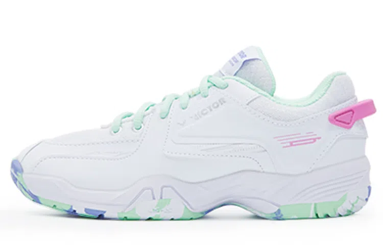 VICTOR Low-Cut Badminton Shoes White Women