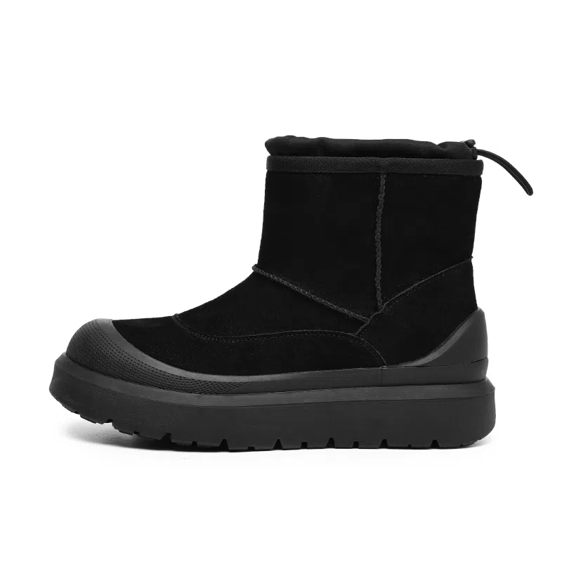 Angelmix Short Snow Boots Black